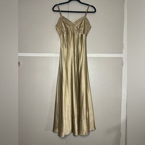 Newport News - Golden Maxi Dress